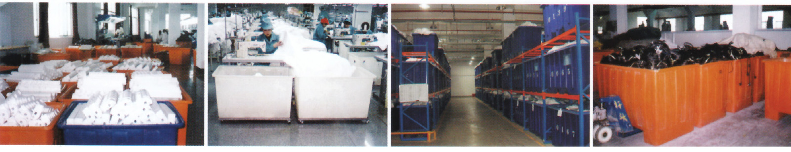 PE方桶、方形周轉箱應用圖